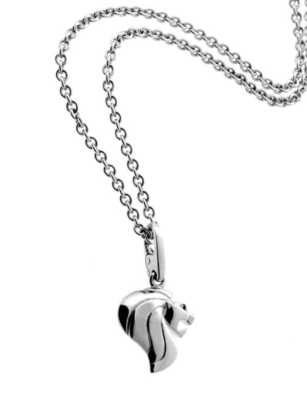 Cartier Lion Charm White Gold Pendant - Image 2