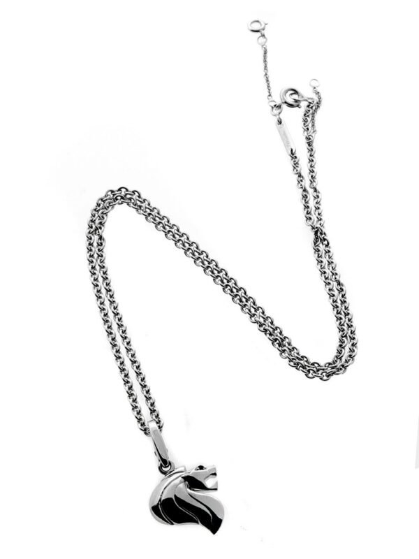 Cartier Lion Charm White Gold Pendant - Image 3