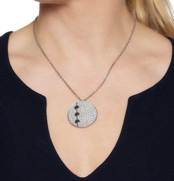 Cartier Love Pave Diamond White Gold Necklace - Image 3
