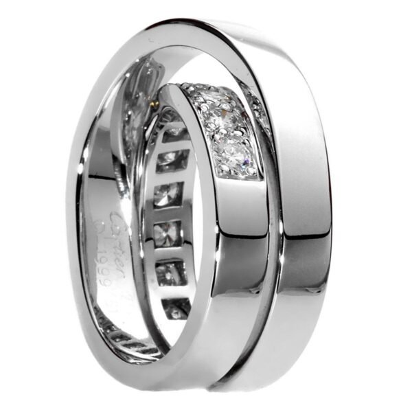 Buy Cartier Nouvelle Vague Diamond White Gold Ring - Image 2