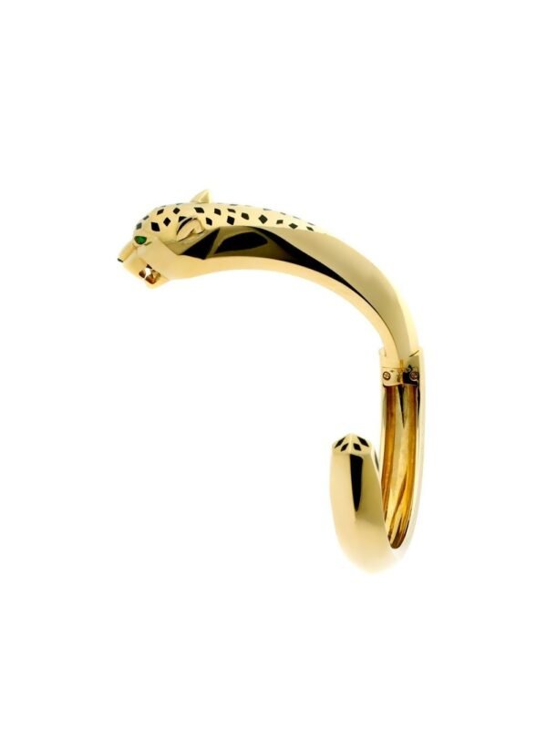 Cartier Panthere Gold Bangle Bracelet - Image 3