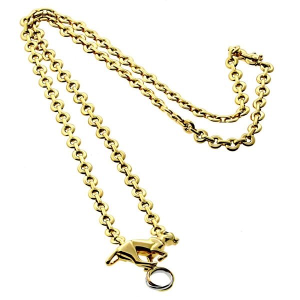 Cartier Panthere Trinity Gold Necklace
