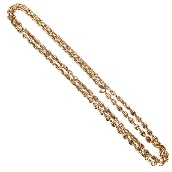 Cartier Sautoir Gold Necklace & Bracelet Set - Image 2