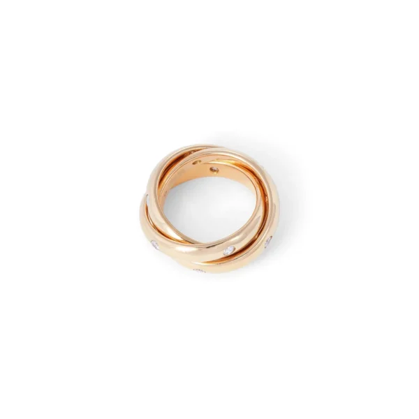 Cartier Trinity Constellation Yellow Gold and Diamond Ring - Image 4