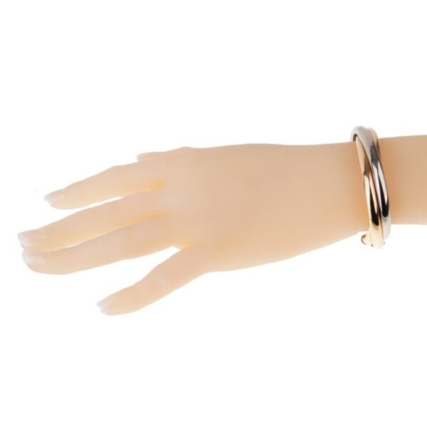 Cartier Trinity Gold Cuff Bangle Bracelet - Image 5