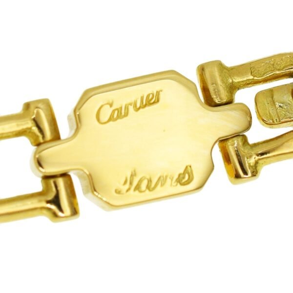 Cartier Vintage Paris Yellow Gold Necklace - Image 3