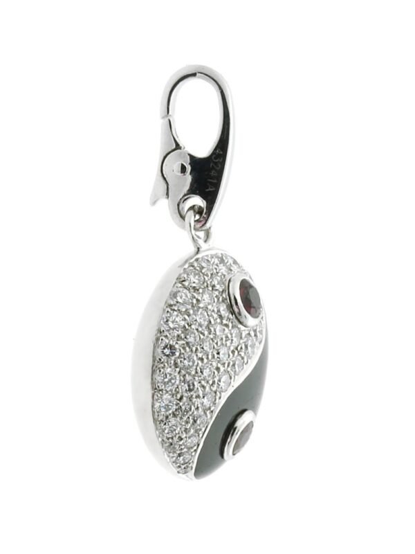 Cartier Yin Yang Diamond Charm Pendant - Image 3