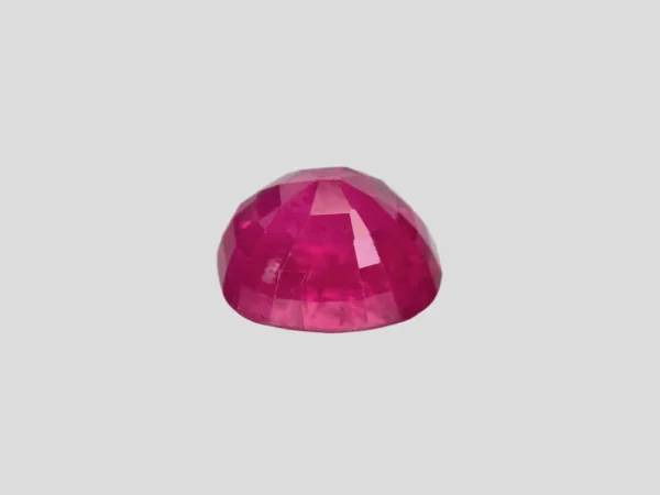 Certified Burma Red Ruby 3.56 Carat Natural No Heat Ruby Diamond Ring - Image 4