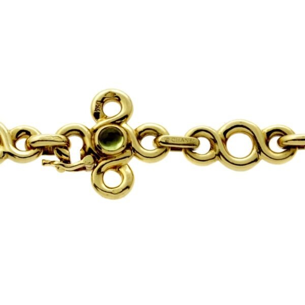 Chanel Gemstone 18k Yellow Gold Sautoir Necklace - Image 3