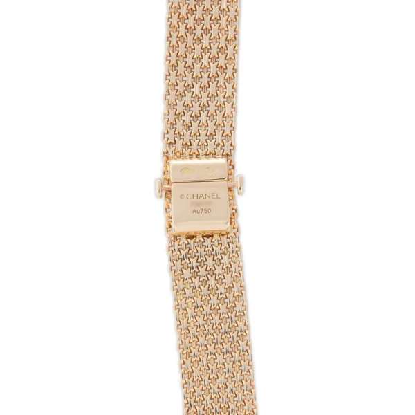 Chanel Gold and Diamond Camellia Multi Strand Flapper Necklace - Image 7