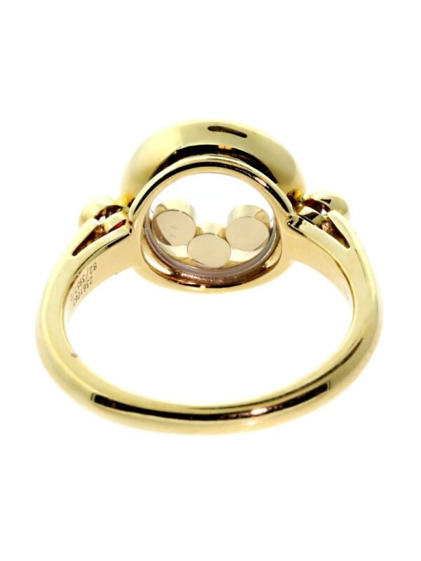 Chopard Happy Diamond Ring in 18k Yellow Gold 823957-0110 - Image 3