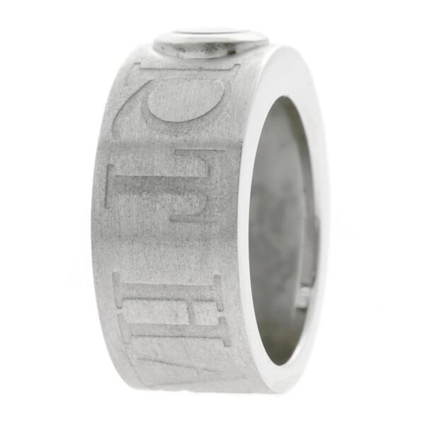 Chopard Happy Diamond Sport White Gold Band Ring - Image 2