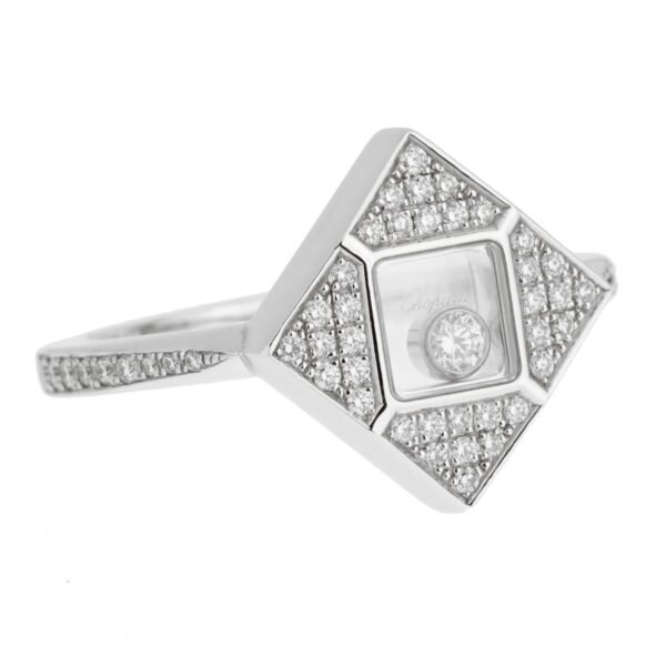 Chopard Happy Diamonds White Gold Ring 826869-1001 - Image 2