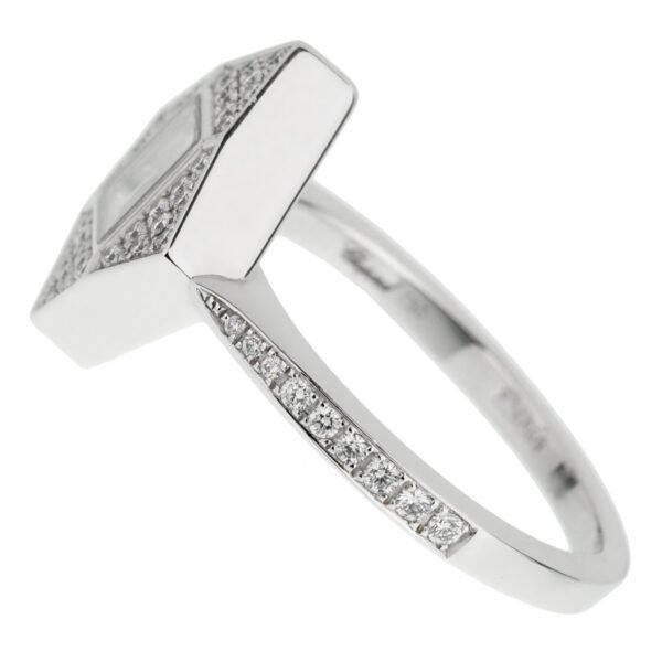 Chopard Happy Diamonds White Gold Ring 826869-1001 - Image 3
