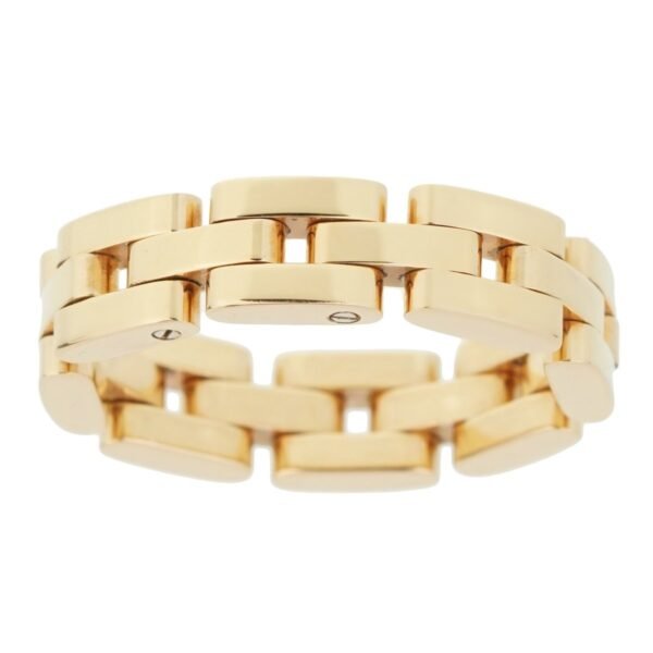 Chopard Les Chaines 3 Row Rose Gold Ring - Image 2