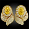 Diamond Yellow Sapphire Necklace Suite Van Cleef & Arpels - Image 6