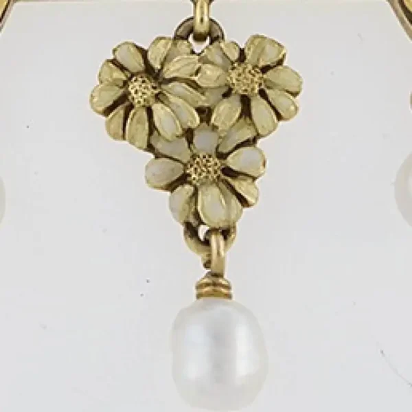 French Art Nouveau Peridot Diamond Gold and Plique-a-Jour ''Juliet'' Pendant - Image 4