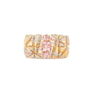 Buy Galets d'Or Bracelet - Rose and white gold, morganites