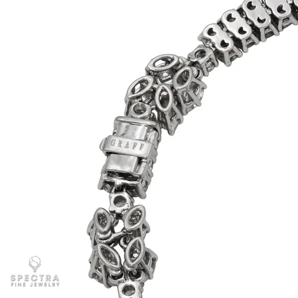 Graff Ceylon Sapphire Diamond Collar Necklace - Image 4