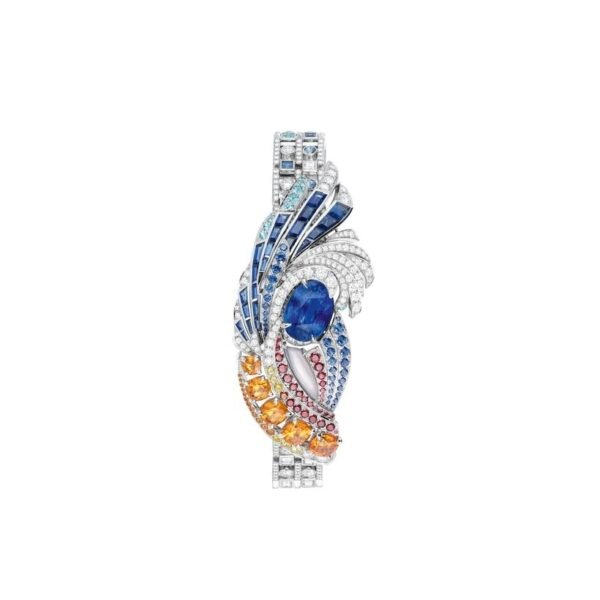 Buy Chaumet Gulfstream Bracelet - White gold, sapphires, red spinels, diamonds - Image 2
