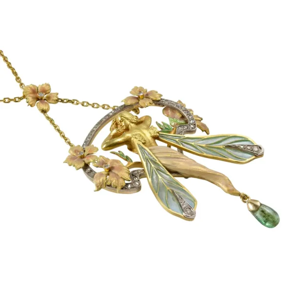 Important Masriera Y Carreras Art Nouveau Pendant - Image 2