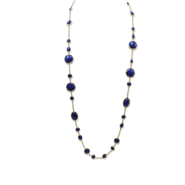 Ippolita Rock Sweets Lolly Gold and Lapis Necklace - Image 4