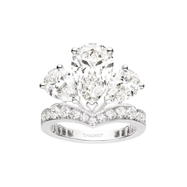 Joséphine Valse Impériale 3cts ring - Platinum, diamonds