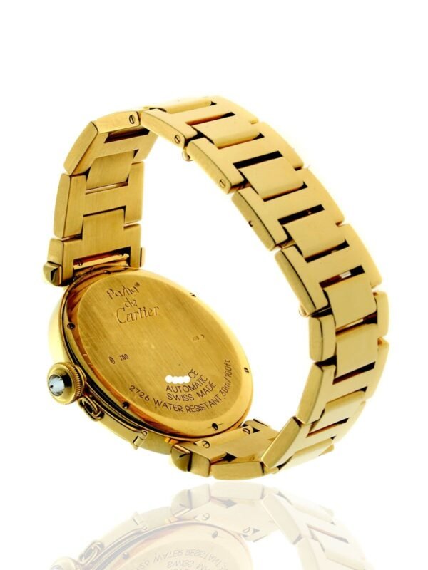 Mens Cartier Pasha Yellow Diamond Watch WJ1203H9 - Image 2
