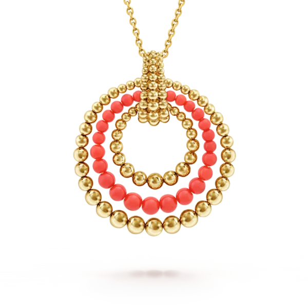 Perlée couleurs transformable long necklace - Image 4