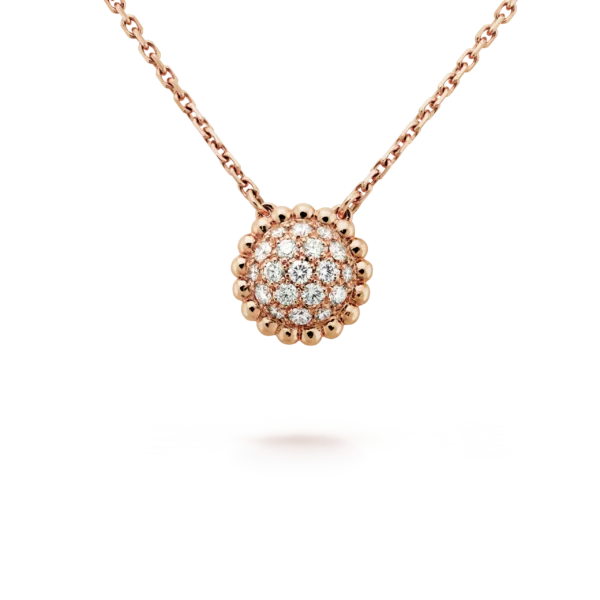 Perlée diamonds pendant For Sale