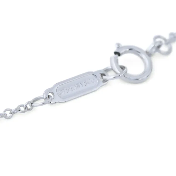 Platinum and Diamond Pendant Necklace, Large Tiffany & Co. Victoria - Image 4