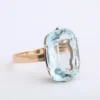 Russian Art Nouveau Aquamarine Necklace and Ring, St. Petersburg, c. 1910 - Image 16