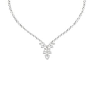 Souveraine de Chaumet transformable necklace – White gold, sapphire, diamonds