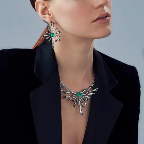 Stephen Webster Dynamite Damage is Already Done Diamond and Emerald Necklace - Image 5