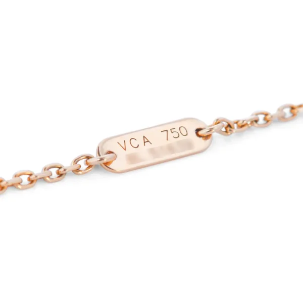 Buy Vintage Alhambra Coral Pendant - Image 5