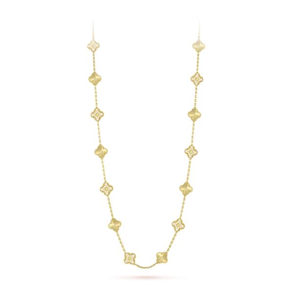 Buy Vintage Alhambra long necklace 20 motifs