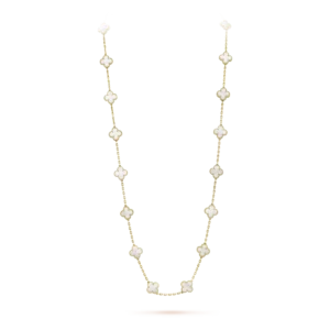 Vintage Alhambra long necklace 20 motifs