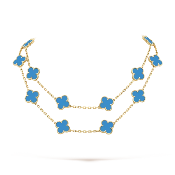 Buy 20 motifs Vintage Alhambra long necklace - Image 2