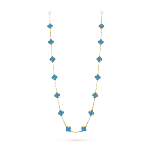 Buy 20 motifs Vintage Alhambra long necklace