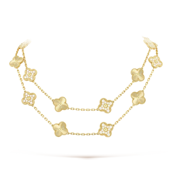 Buy Vintage Alhambra long necklace 20 motifs - Image 2