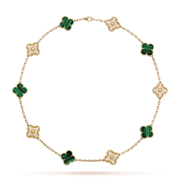 10 motifs Vintage Alhambra necklace