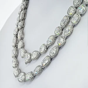 William Goldberg 63 Carat Spectacular Diamond Infinity Necklace
