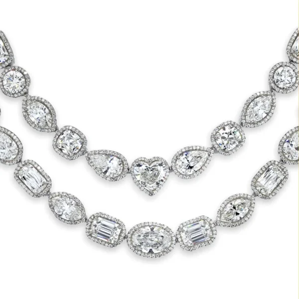 William Goldberg 63 Carat Spectacular Diamond Infinity Necklace - Image 5