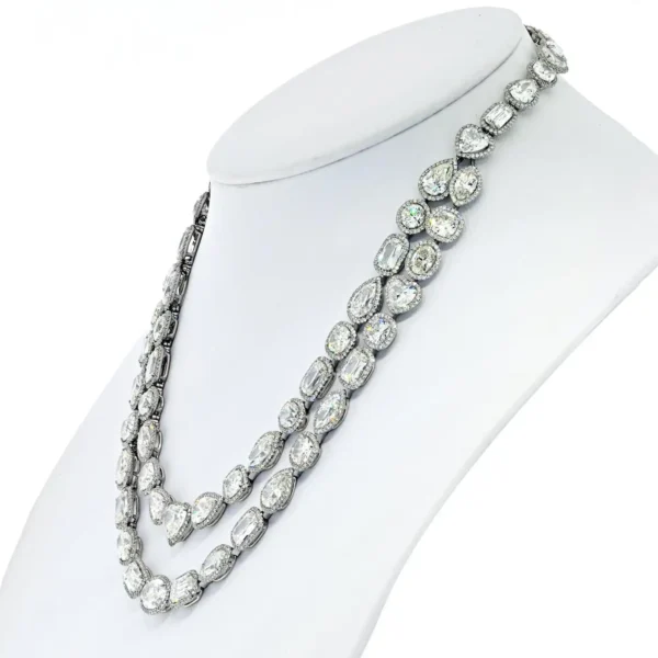 William Goldberg 63 Carat Spectacular Diamond Infinity Necklace - Image 8