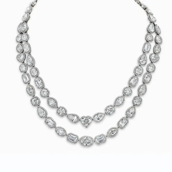 William Goldberg 63 Carat Spectacular Diamond Infinity Necklace - Image 3