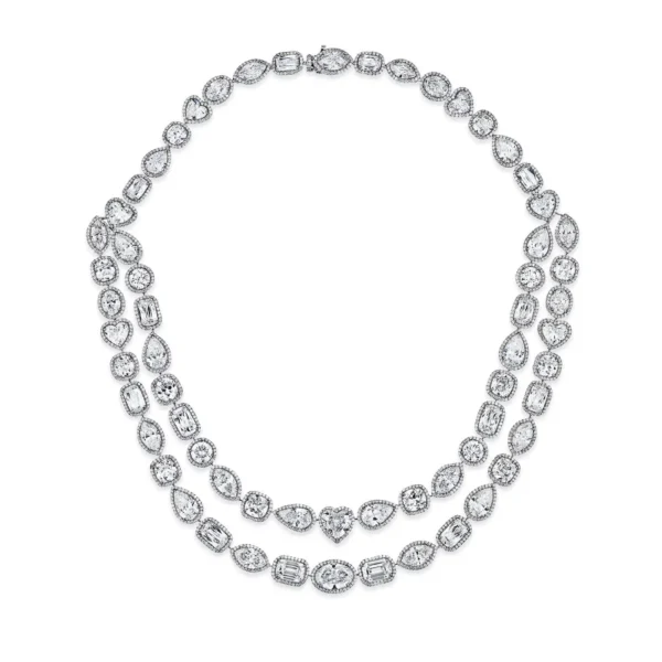 William Goldberg 63 Carat Spectacular Diamond Infinity Necklace - Image 6