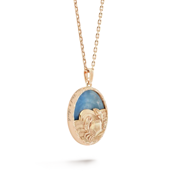 Zodiaque long necklace Cancri Cancer - Image 3