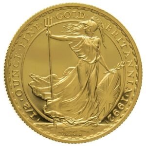1992 Proof 1/2 oz Gold Britannia Coin