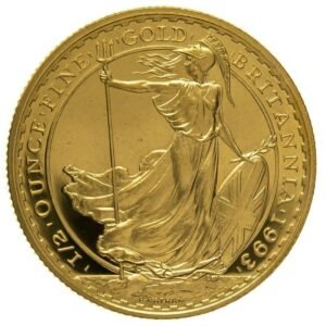 1993 Proof 1/2 oz Gold Britannia Coin
