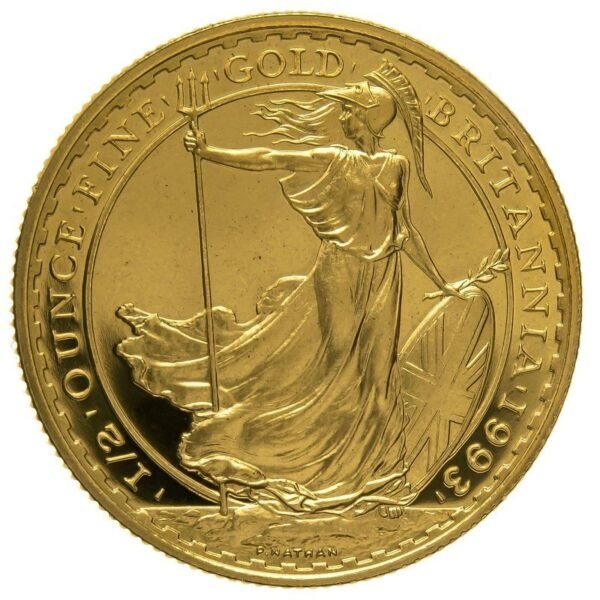 1993 Proof 1/2 oz Gold Britannia Coin